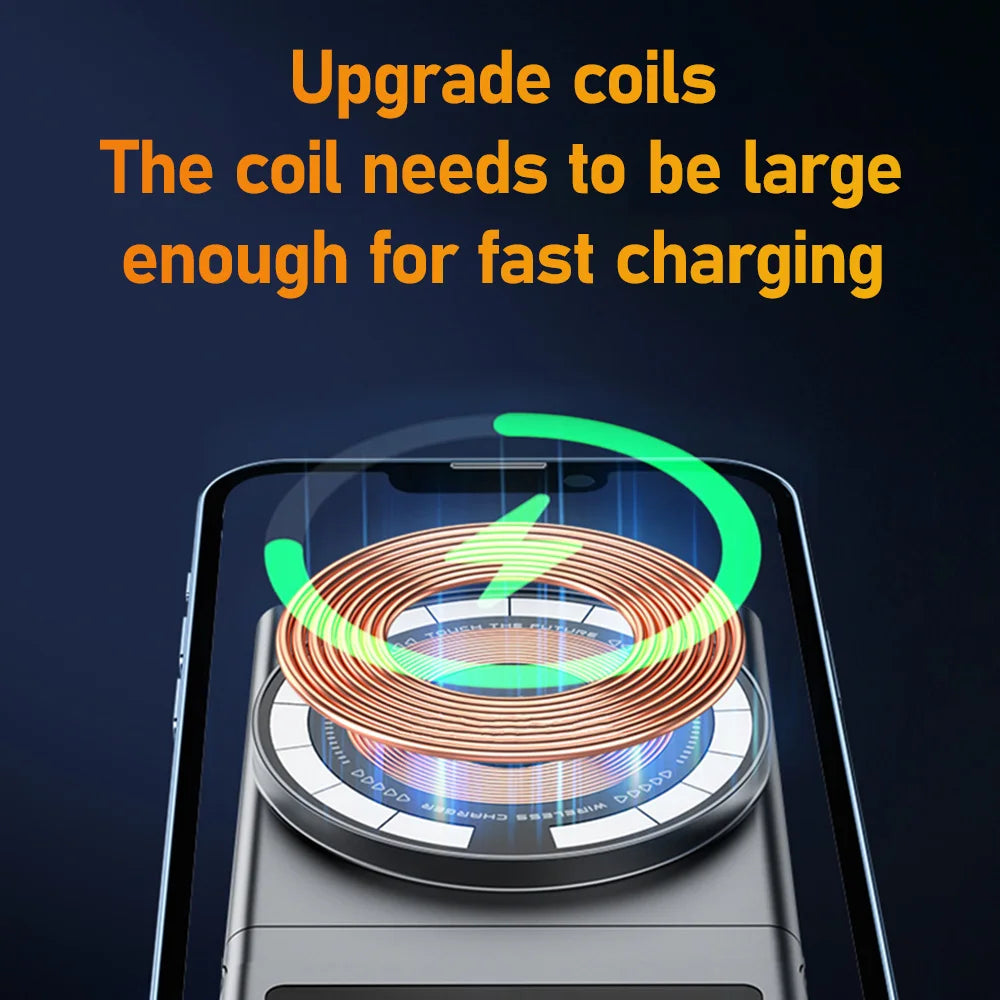 Model 3 Y Highland Juniper 2025 Strong Magnetic Wireless Charging Adjustable Metal Car Phone Holder with Silicone Base