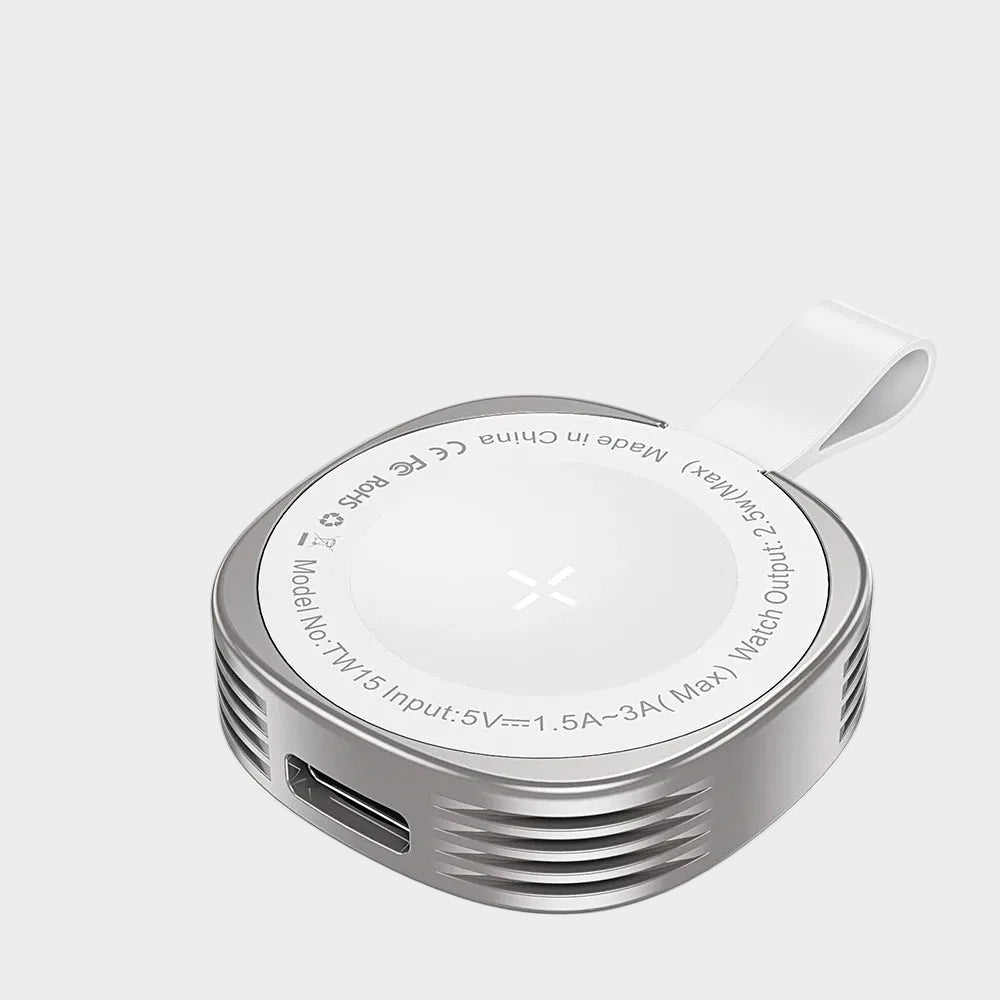 Magnetic Wireless Charger for Apple Watch 10 9 8 7 6 SE Series Ultra Type-C Lightning Fast Wireless Charger for Iwatch