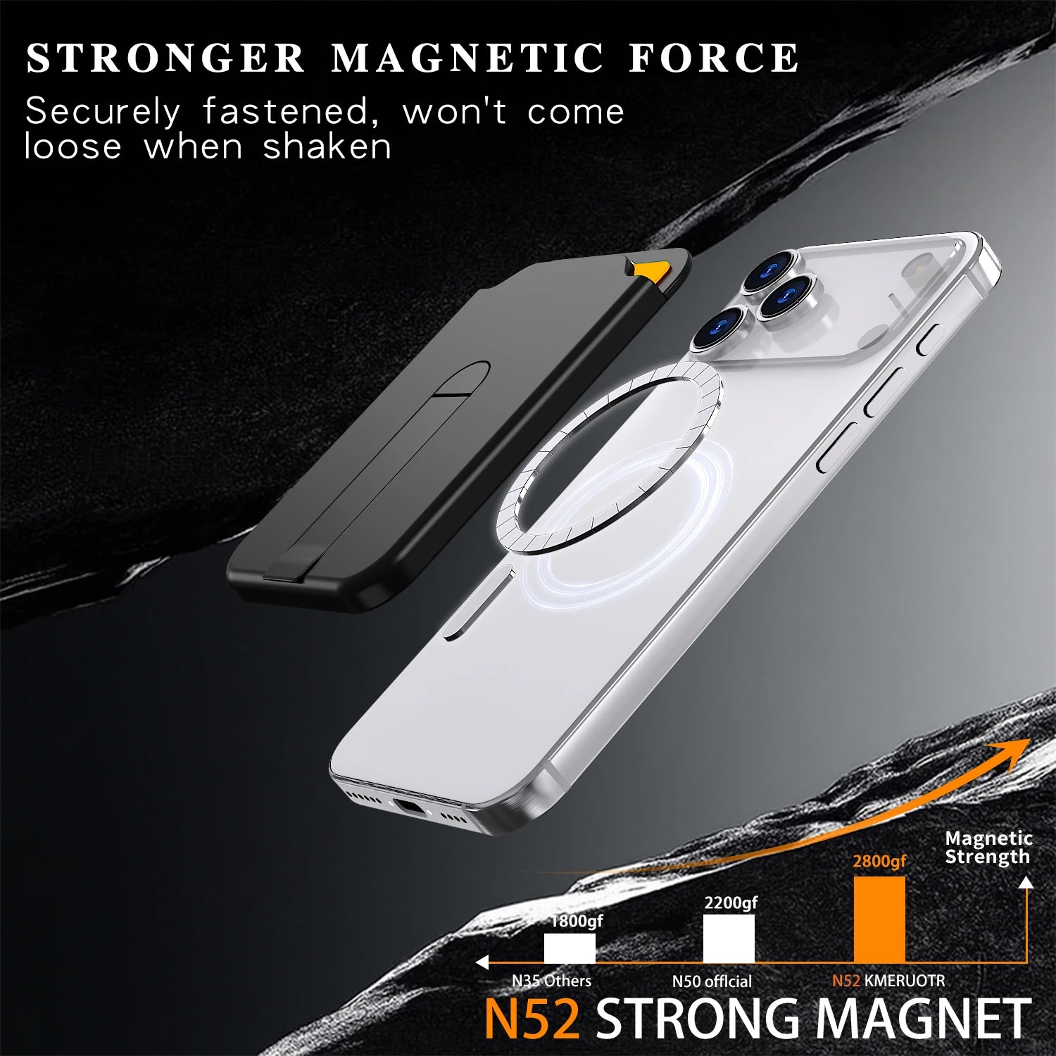 Luxury for Magsafe Magnetic Wallet Bracket Case for Iphone 13 17 16 14 Pro Max 17Pro plus Card Holder Phone Bag Cover Accessorie