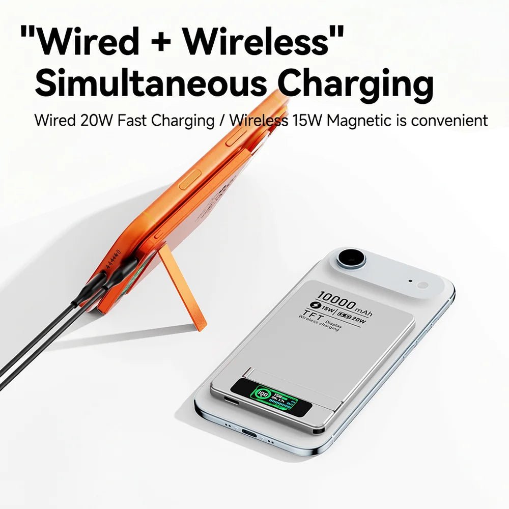 Original Alloy Powerbank for Magsafe External Auxiliary Battery Magnetic Power Banks Wireless Charger for Iphone 17 Apple Watch