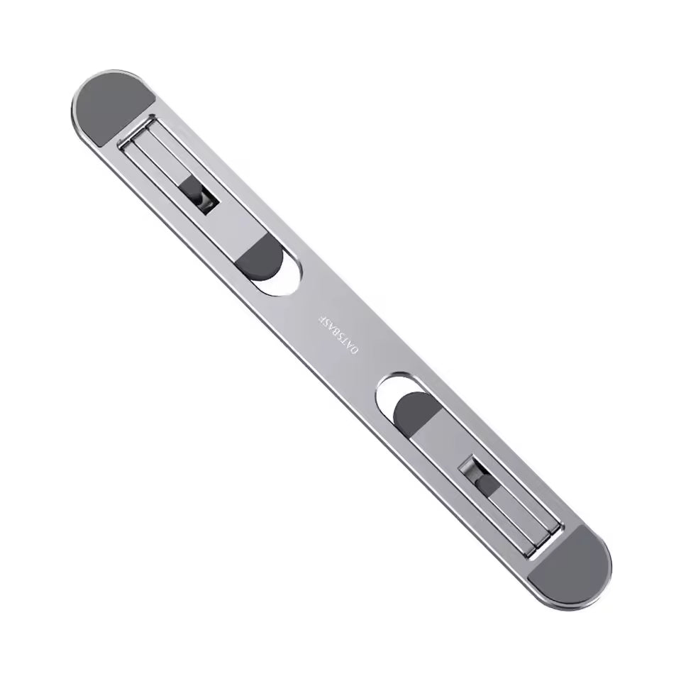 Foldable Aluminum Laptop Stand for MacBook & Tablets – Ergonomic Cooling Riser