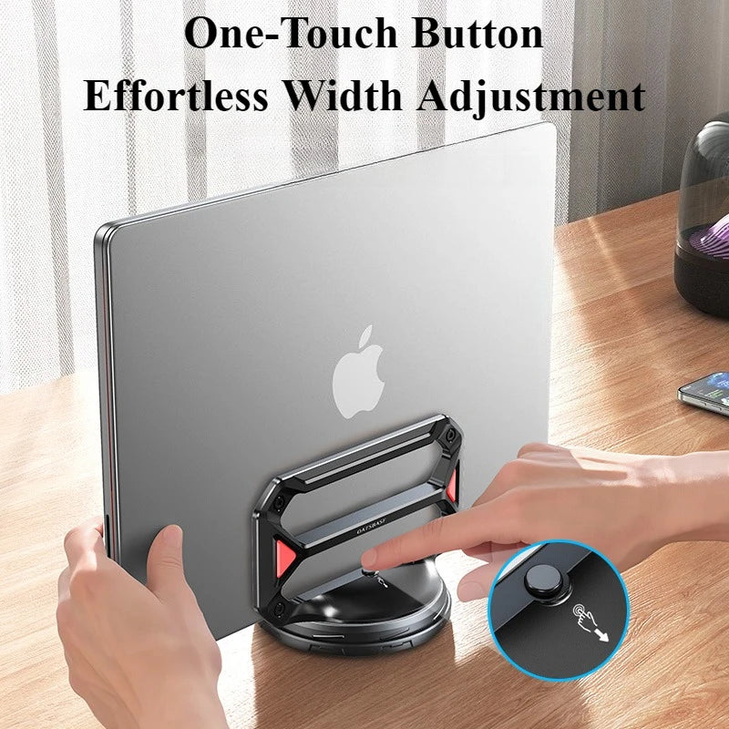 Vertical Laptop Stand Holder Heat Dissipation Non-Slip Silicone for Macbook Air Pro Ipad Tablet Gravity Storage Holder