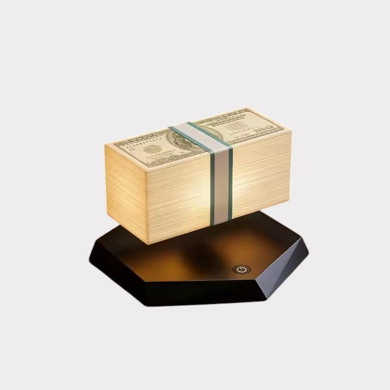 Magnetic Levitating GTA V Golden Bar Desk Lamp