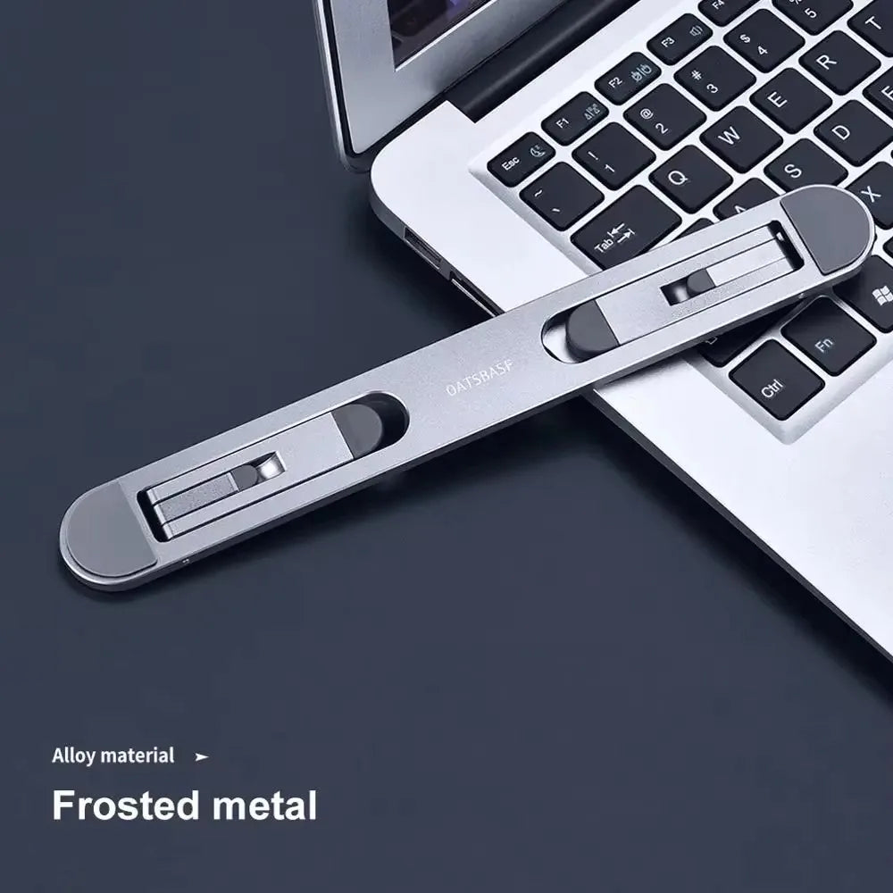 Portable Laptop Stand for Macbook Foldable Tablet Holder Notebook Riser for Desk Support Air Pro Stand Ventilated Cooling